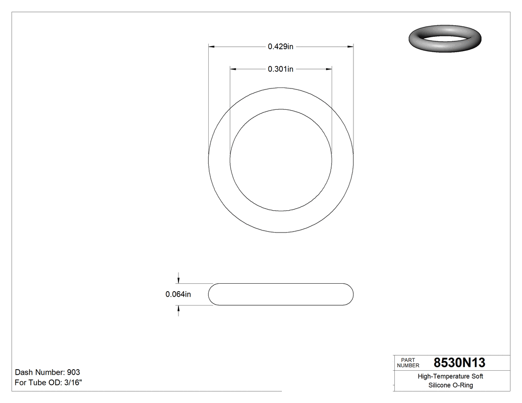 Technical drawing - 8530N13